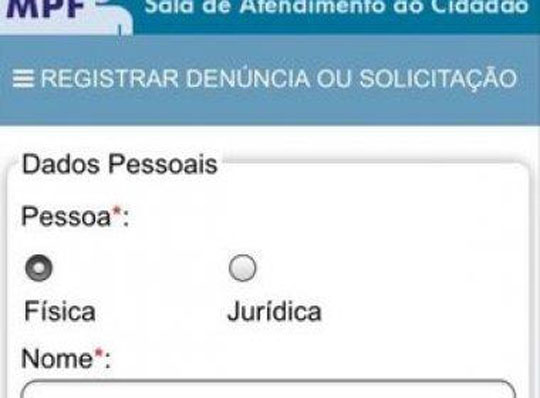 MPF lança aplicativo que permite denúncias criminais pelo celular