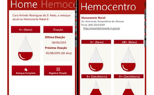 App Hemoliga conecta potenciais doadores de sangue com hemocentros