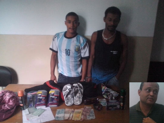 Aracatu: Polícia prende trio que praticava roubos na cidade