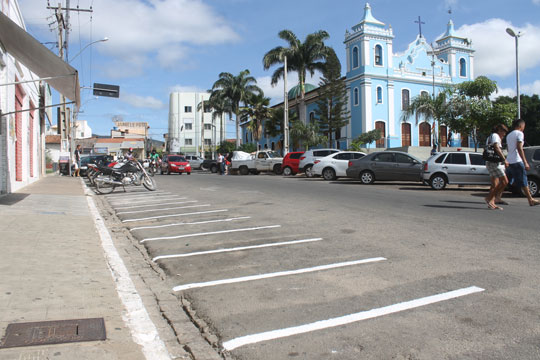 Superintendência de Trânsito oferta mais áreas de estacionamento no centro de Brumado