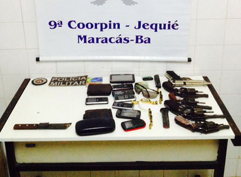 Maracás: Bandidos que roubaram armas na delegacia de Ituaçu morrem em confronto com a polícia