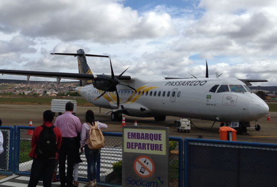 Mulher morre dentro de aeronave no aeroporto de Vitória da Conquista