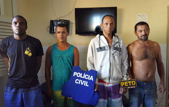 Livramento de Nossa Senhora: Polícia prende assaltantes e traficantes de drogas