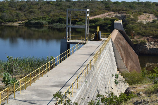 Brumado: Nível da Barragem de Cristalândia baixa um metro nesse primeiro trimestre do ano