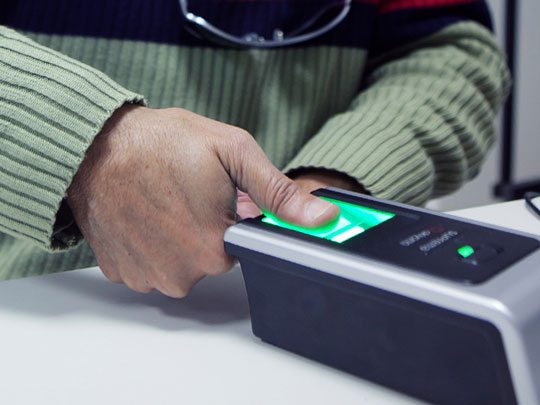 Estudo alerta sobre contaminação no uso da biometria