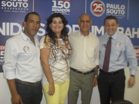 Eleições 2014: Lideranças de Brumado se reúnem com Paulo Souto