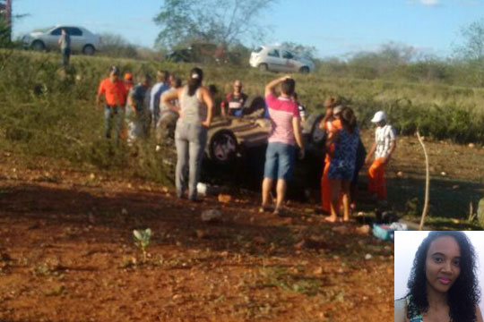 Acidente grave na BR-030 deixa uma pessoa morta e três pessoas feridas em Tanhaçu