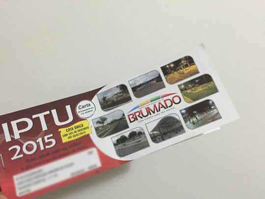 Brumado: Prefeitura prorroga prazo de pagamento do IPTU em cota única