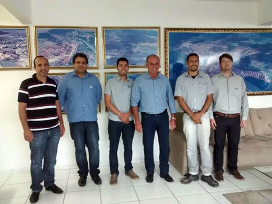 Aguiberto se reúne com representantes da FCA para esclarecimentos acerca da ponte do São Félix