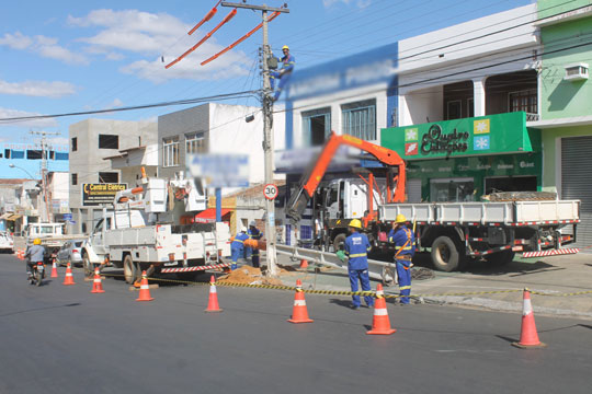 Coelba avisa sobre desligamento de energia em três bairros em Brumado