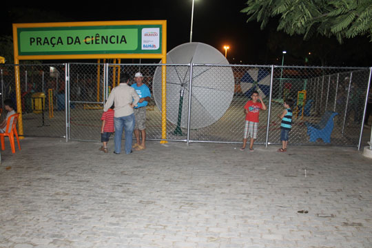 Inaugurada a Praça da Ciência em Brumado