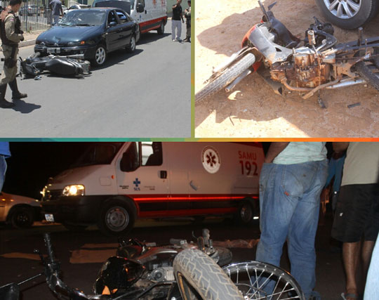 Motos estão envolvidas em 99% dos acidentes atendidos pelo Samu na região de Brumado