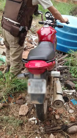 Polícia recupera moto roubada que era utilizada em assaltos em Brumado
