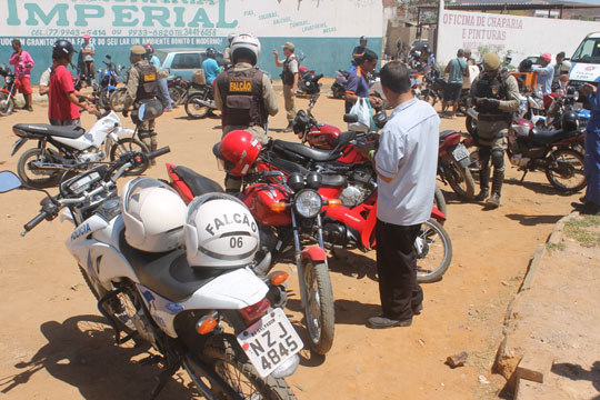 Operação Griffo apreende 72 motos em Brumado