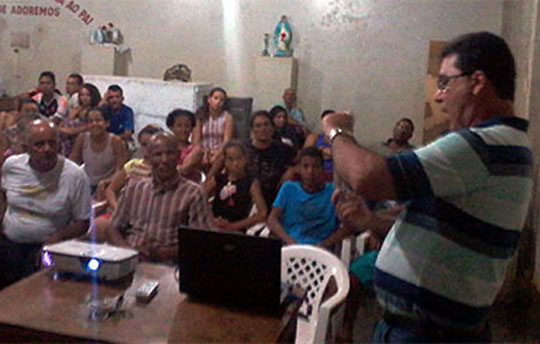 Brumado: Coordenador da Vigep ministra palestra na Comunidade de Campo Seco I