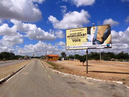 Brumado: 2ª Companhia Independente de Polícia Rodoviária participa da Campanha Maio Amarelo