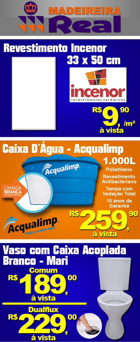 Confira as ofertas desse mês de setembro na Madeireira Real em Brumado