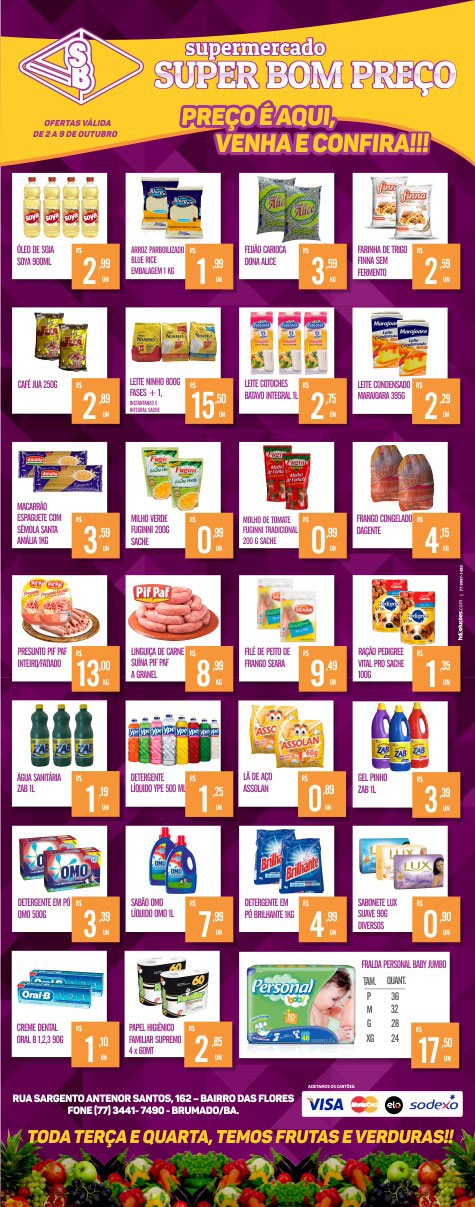 Brumado: Confira as promoções no Supermercado Super Bom Preço