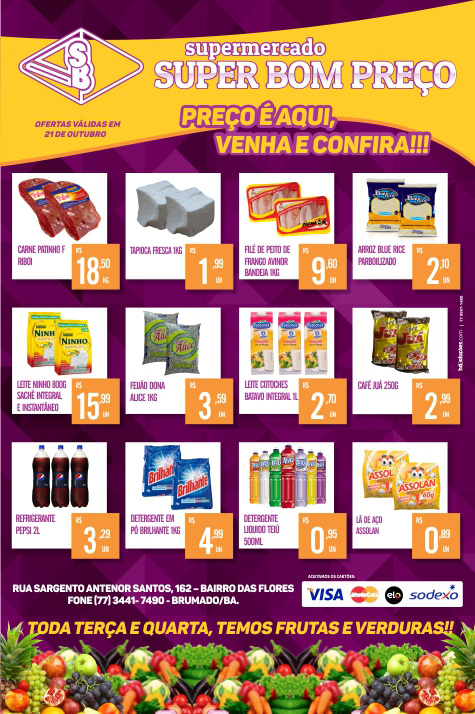 Brumado: Confira as promoções no Supermercado Super Bom Preço