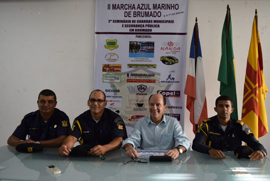 Guarda Civil Municipal de Brumado recepcionará a VII Marcha Azul Marinho da Bahia