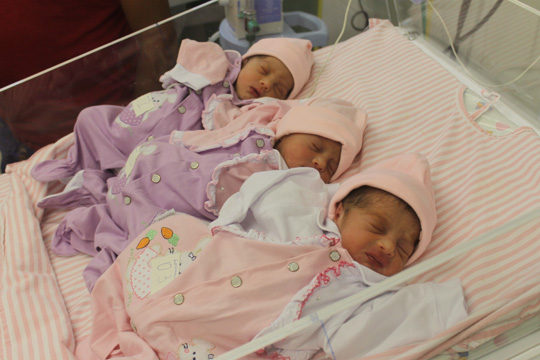 Após décadas, Hospital de Brumado registra parto de trigêmeas