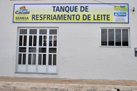 Governo de Caculé inaugura Tanque de resfriamento de Leite