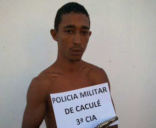 Caculé: Polícia prende homem por tráfico de drogas e porte ilegal de arma