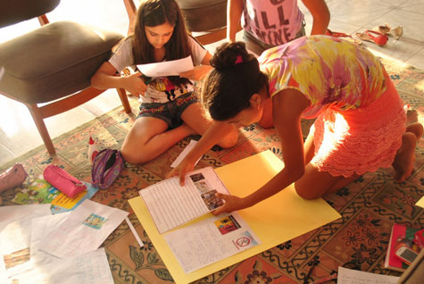 Alunos de Caculé desenvolvem atividades do Projeto MPT na Escola