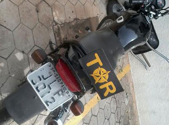 Polícia Rodoviária Estadual apreende moto com placa fria em Caetité