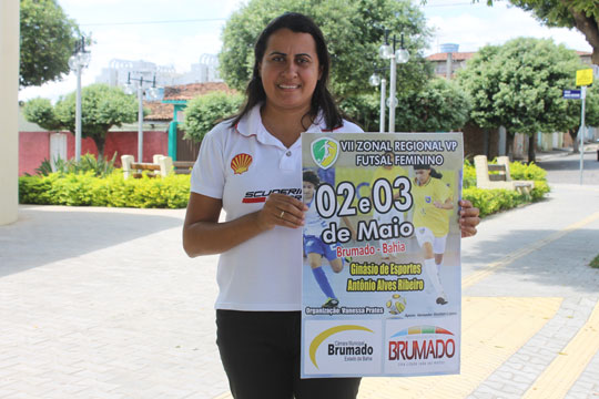 Brumado se prepara para o VII zonal regional VP de futsal feminino