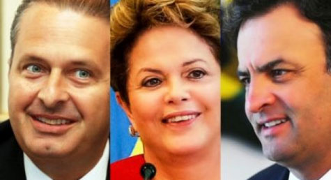 Pesquisa Ibope aponta Dilma com 38%, Aécio, 23%, e Campos, 9%