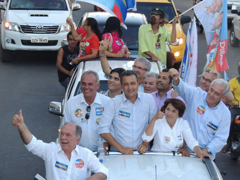 Eleições 2014: Carreata de Rui Costa toma conta das ruas de Brumado