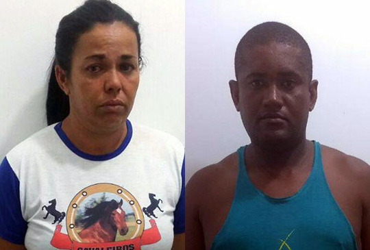 Casal suspeito de matar mulher a facadas é preso em operação policial na cidade de Paramirim
