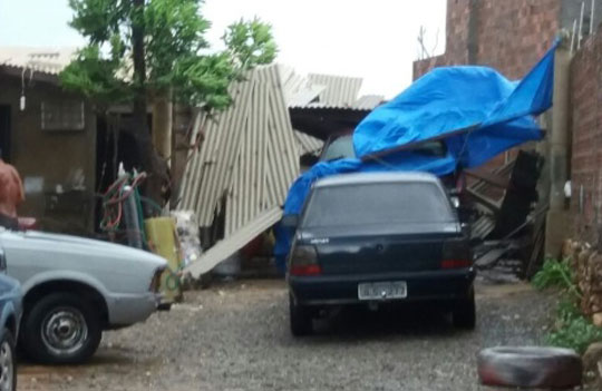 Livramento: Vendaval destrói centenas de prédios públicos e imóveis, inclusive a casa do prefeito
