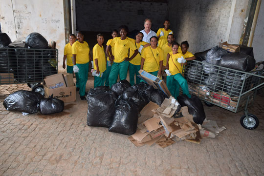 Cooperativa de catadores de reciclados é implantada em Brumado