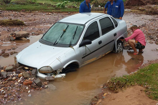 Chuva volta a castigar a cidade de Brumado