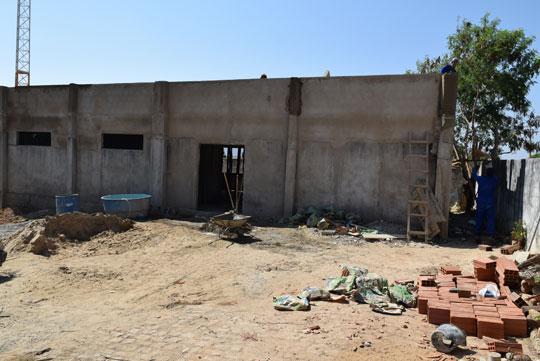 Obras do Centro Integrado da Polícia avançam em Brumado