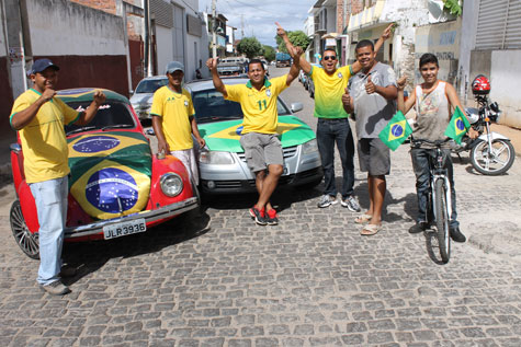 Clima de Copa anima os brumadenses