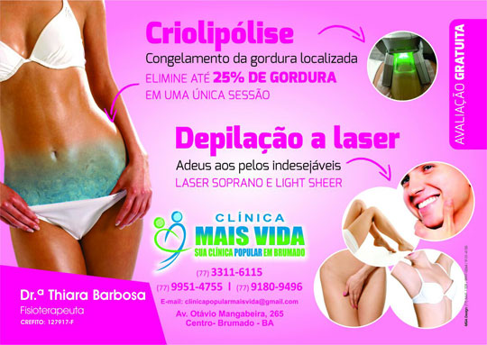 Clínica Mais Vida realiza promoção neste mês de comemoração ao Dia da Mulher