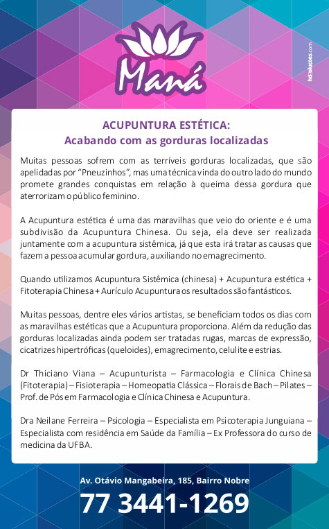 Acupuntura estética: Acabando com as gorduras localizadas