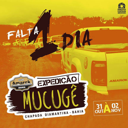 Clube Amarok Bahia realiza a Expedição Mucugê