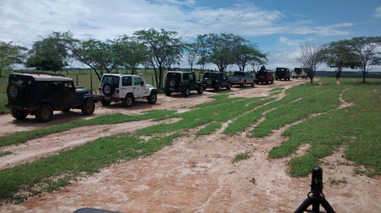 Jeep Clube de Brumado encerra o ano com trilha e festa de confraternização