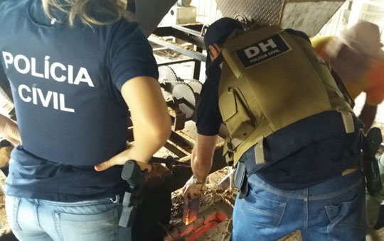 Polícia incinera cerca de 250 kg de drogas em Vitória da Conquista