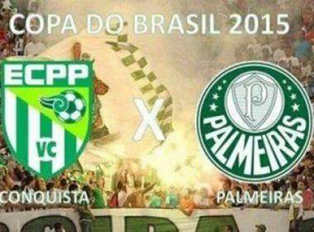 Mais de 5 mil ingressos já foram vendidos para partida entre Vitória da Conquista e Palmeiras
