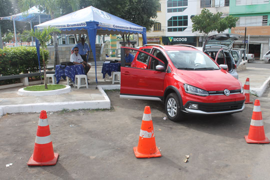 Adquira seu Volkswagen no novo no stand de vendas da Brumauto