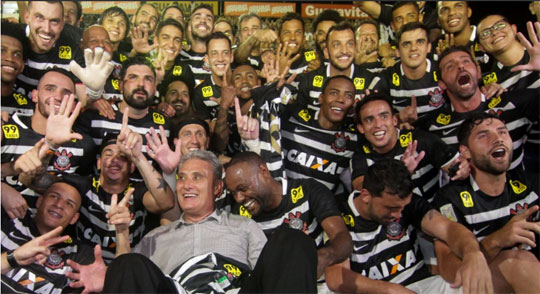 Corinthians domina o Brasil pela sexta vez