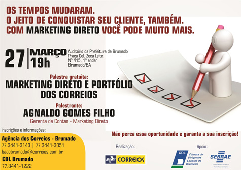 Brumado: Correios realiza encontro de negócios no dia 27 de março