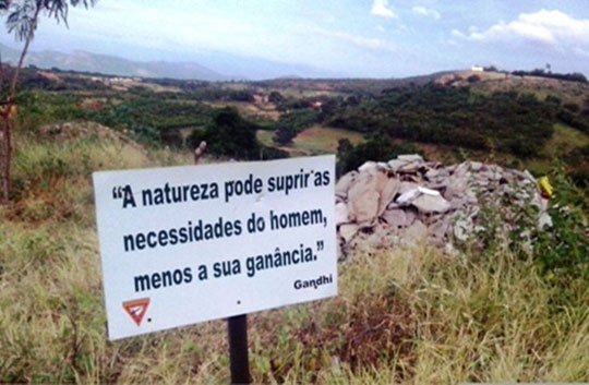 BA-148: Crime ambiental é registrado na Chapada Diamantina