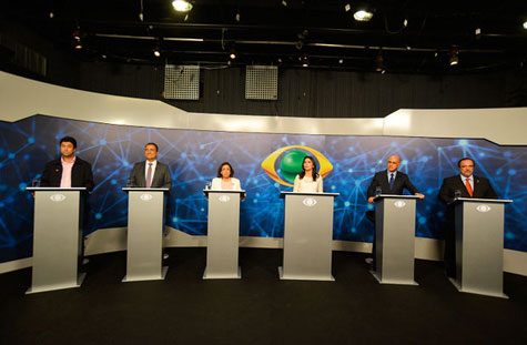 Eleições 2014: Candidatos ao governo da Bahia se confrontam em primeiro debate na TV