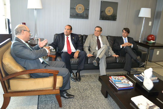 Deputado Luciano Ribeiro visita procurador-geral do Ministério Público da Bahia